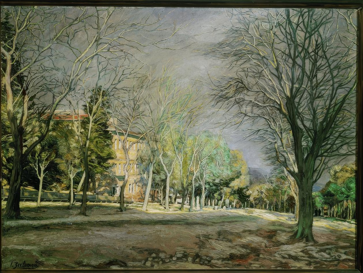 Ignacio Zuloaga / Krajina u El Escorial‘, 1932, Olej na plátně, 71 × 96 cm od Ignacio Zuloaga y Zabaleta