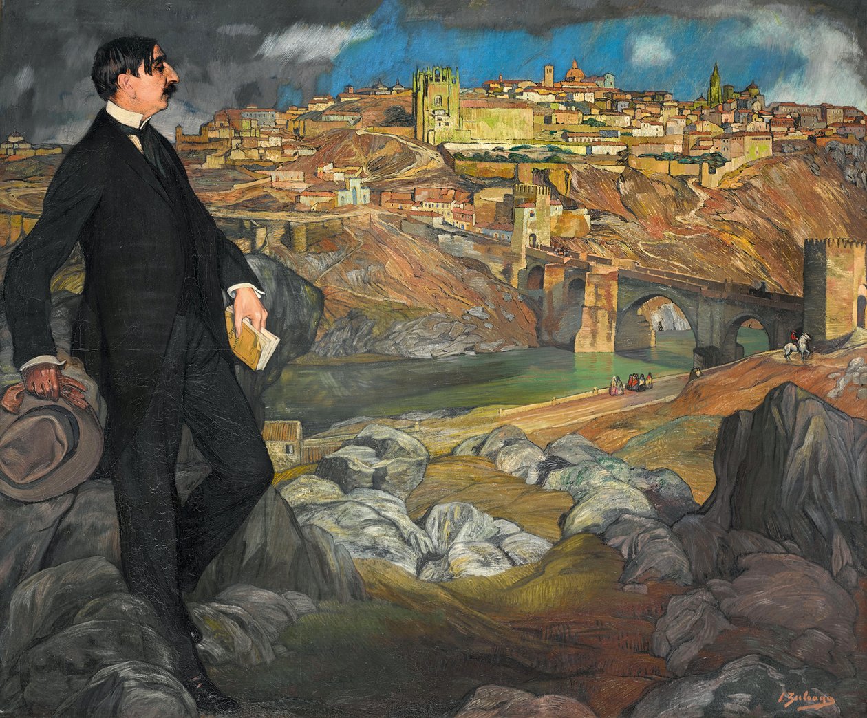 Portrét Maurice Barrese, 1913. od Ignacio Zuloaga y Zabaleta