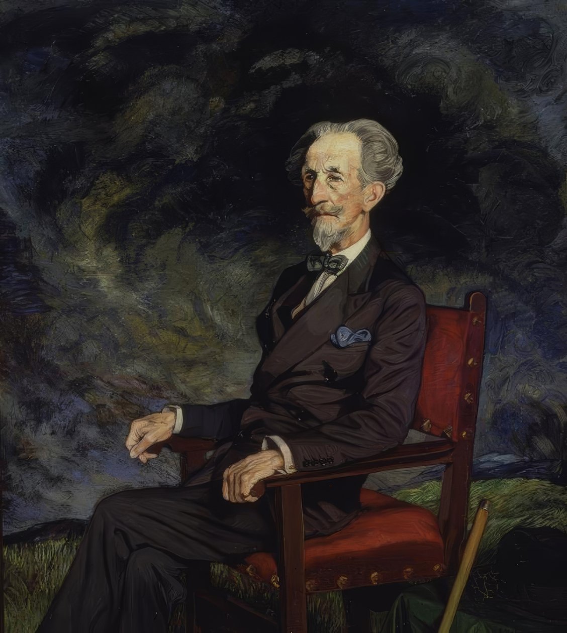 RETRATO DE ROBERT CUNNINGHAME GRAHAM – 1935 – O / L – 149X130 CM od Ignacio Zuloaga y Zabaleta
