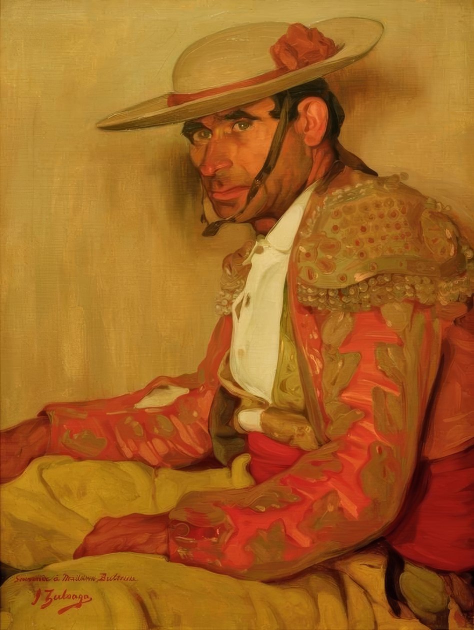 Zuloaga, Portrét Picadores El Coriano od Ignacio Zuloaga y Zabaleta
