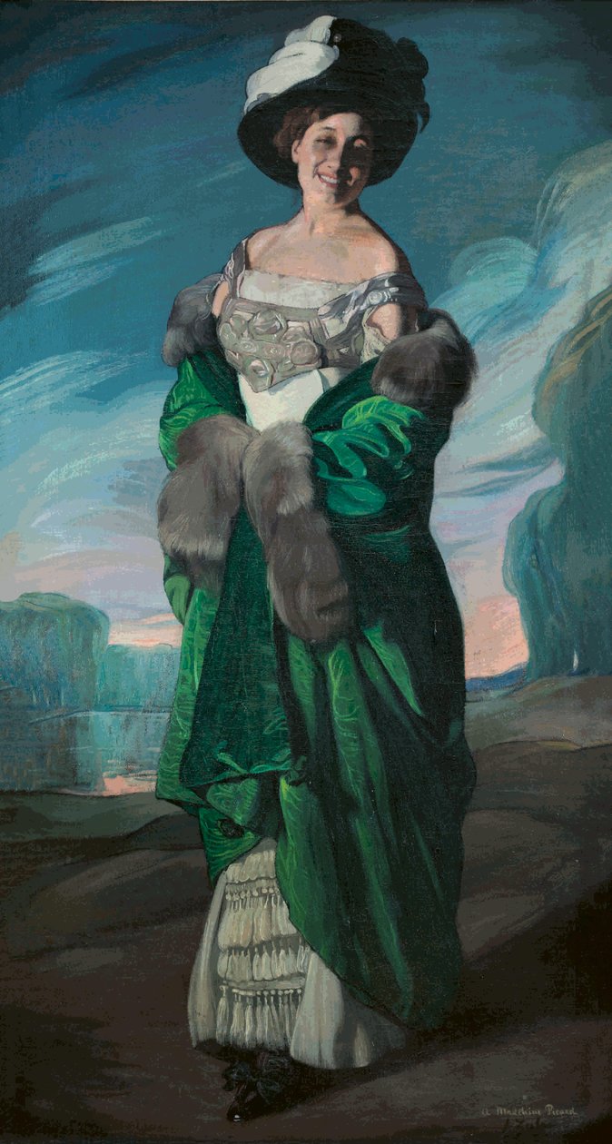 Portrét Madeleine Picard, 1909. od Ignacio Zuloaga y Zabaleto