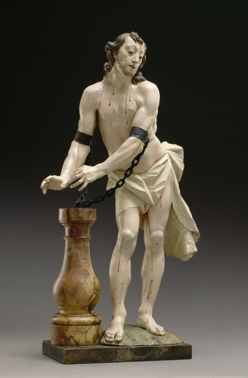 Kristus na sloupu, 1754 od Ignaz Gunther