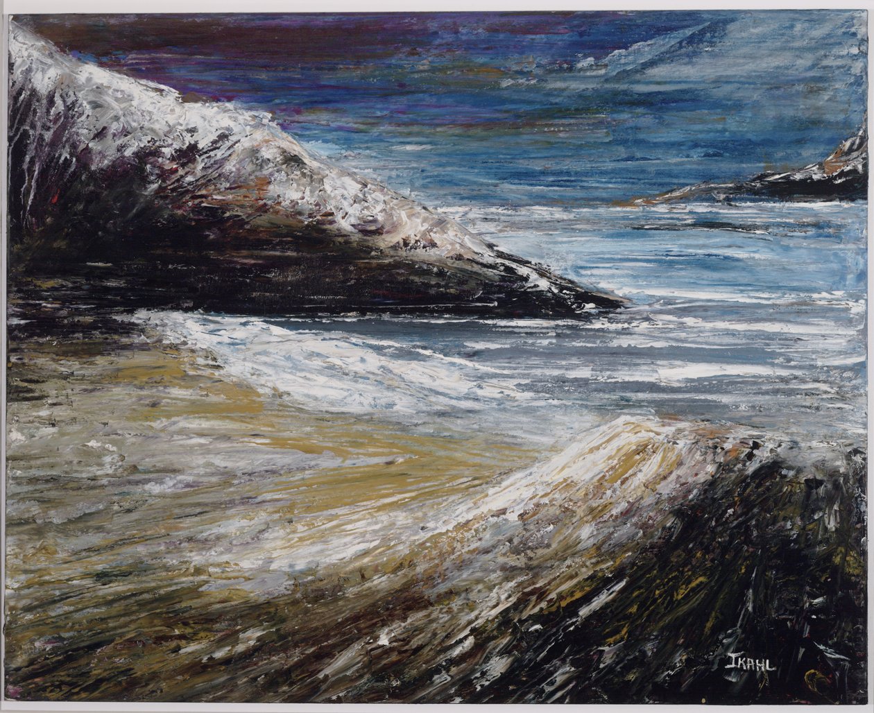 Tranquil, 2005 (olej na desce bez kyselin) od Ikahl Beckford