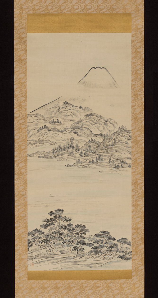 Mount Fuji, s výhledem z Tago no Ura Bay od Ike no Taiga
