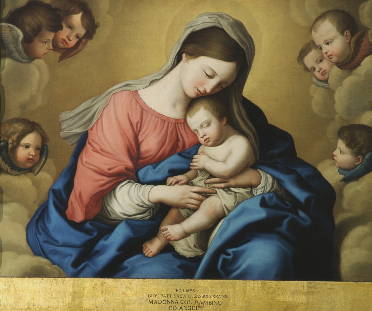Madonna s dítětem od Il Sassoferrato