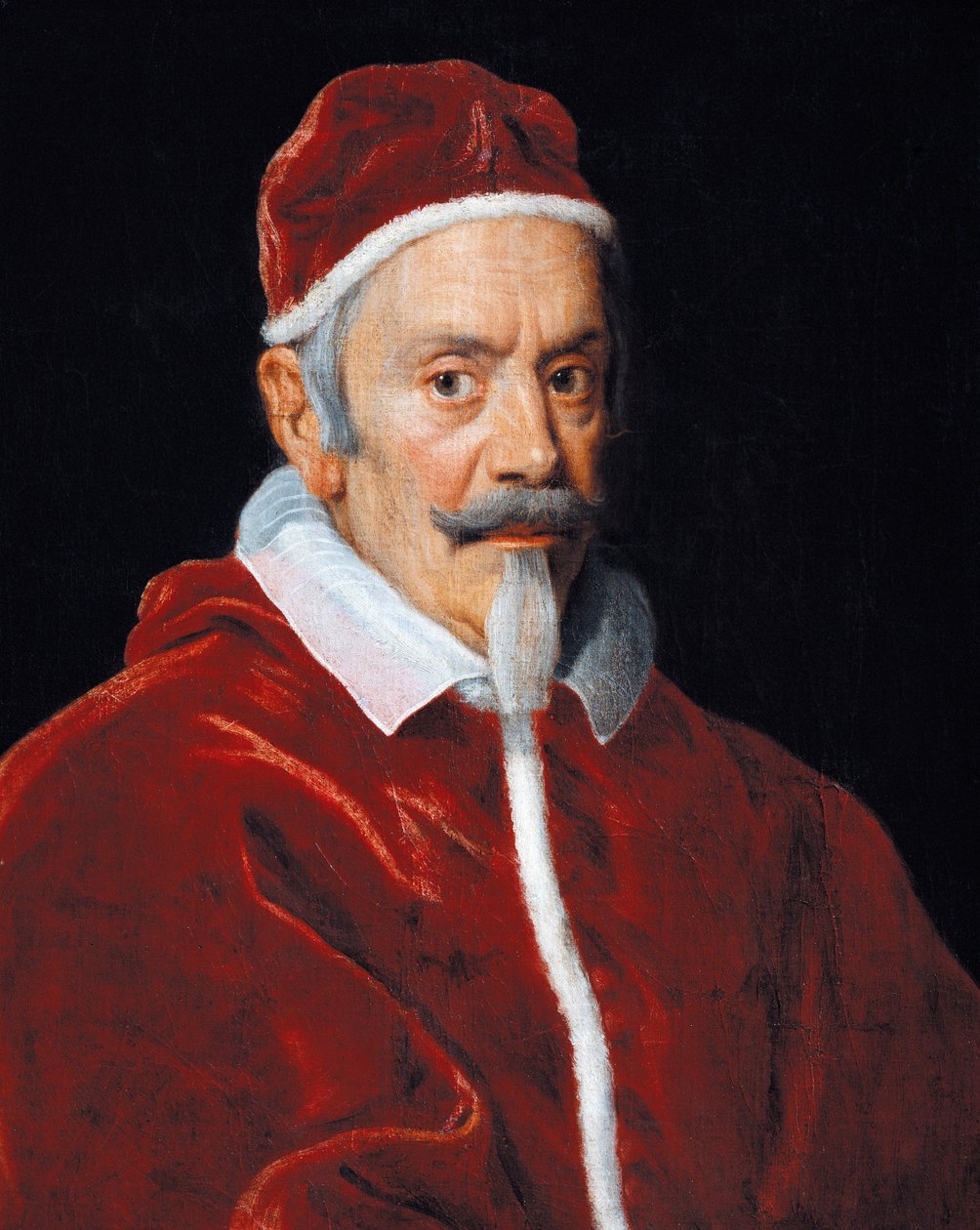 Portrét papeže Klementa X. (olej na plátně) od Il  Baciccio