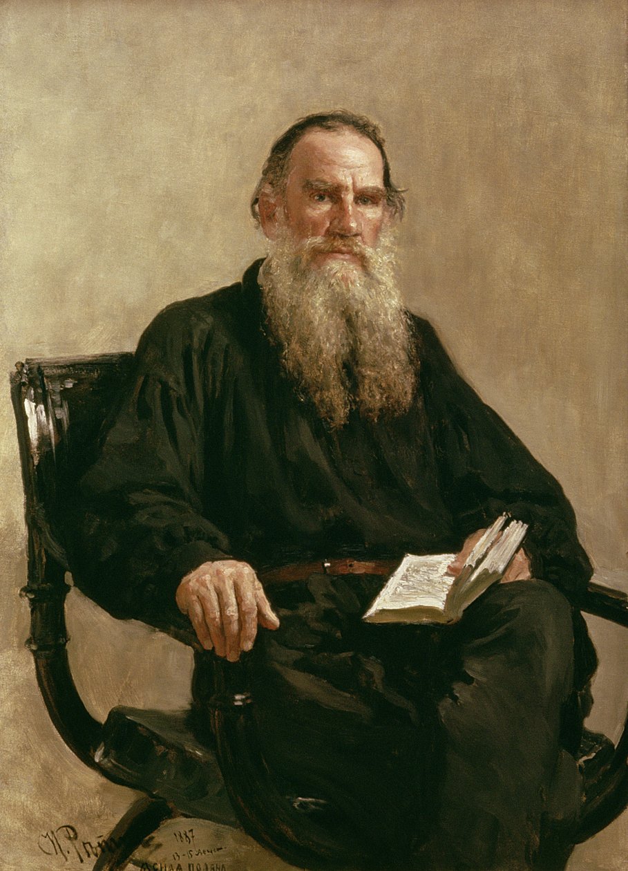 Lev Tolstoj (1828-1910) 1887 od Ilya Efimovich Repin