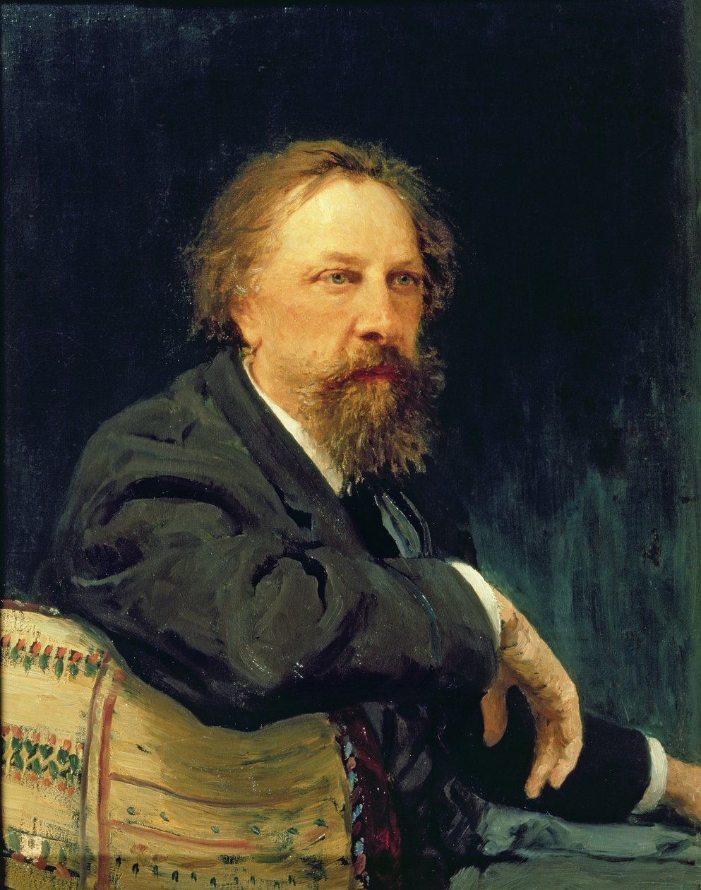 Portrét autora Hrabě Alexey K. Tolstoy (1817-1875), 1896 od Ilya Efimovich Repin