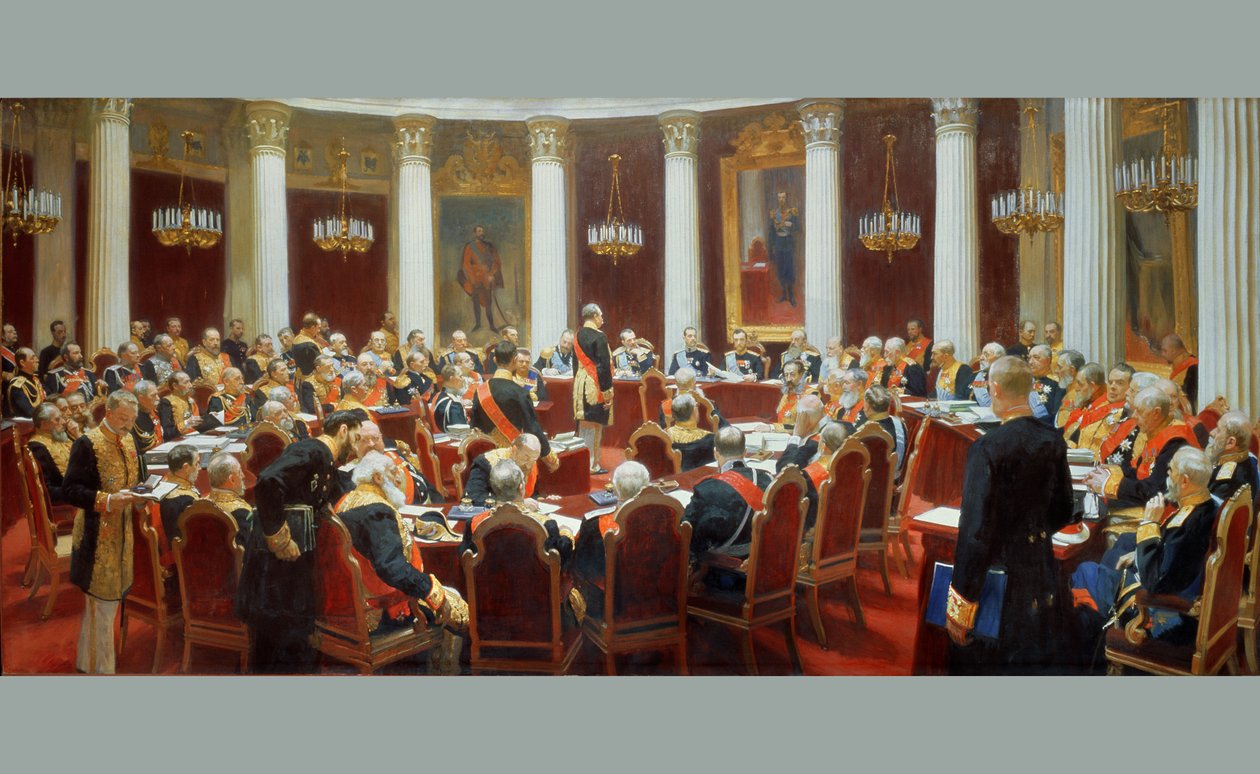 Slavnostní zasedání Státní rady, 7. května 1901 od Ilya Efimovich Repin