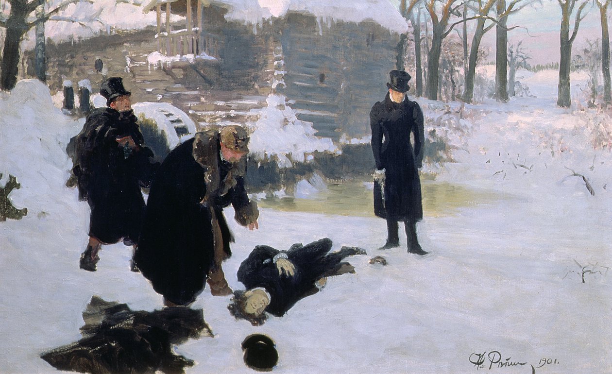 Souboj, 1901 od Ilya Efimovich Repin