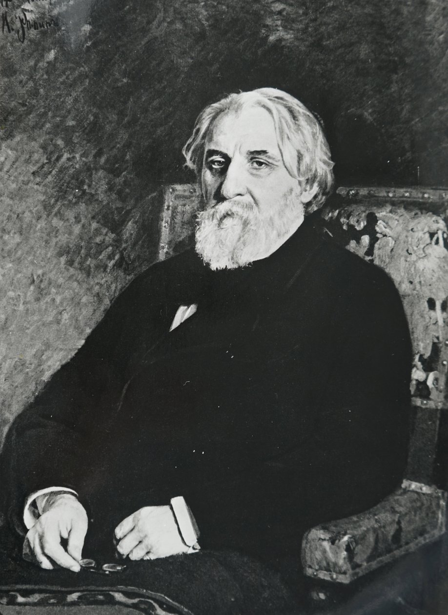 Ivan Sergejevič Turgeněv od Ilya Efimovich (after) Repin