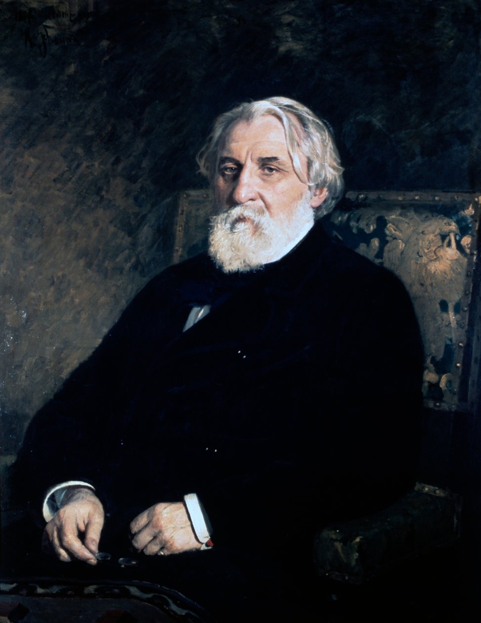 Portrét Ivana Sergejeviče Turgeněva (Orel) od Ilya Efimovich (after) Repin