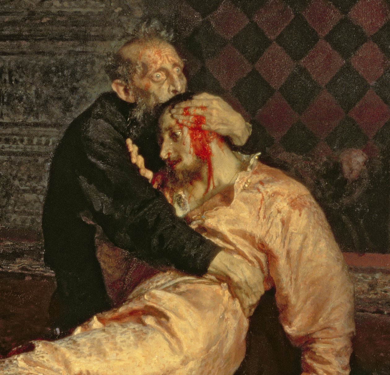 Ivan Hrozný a jeho syn 16. listopadu od Ilya Efimovich Repin