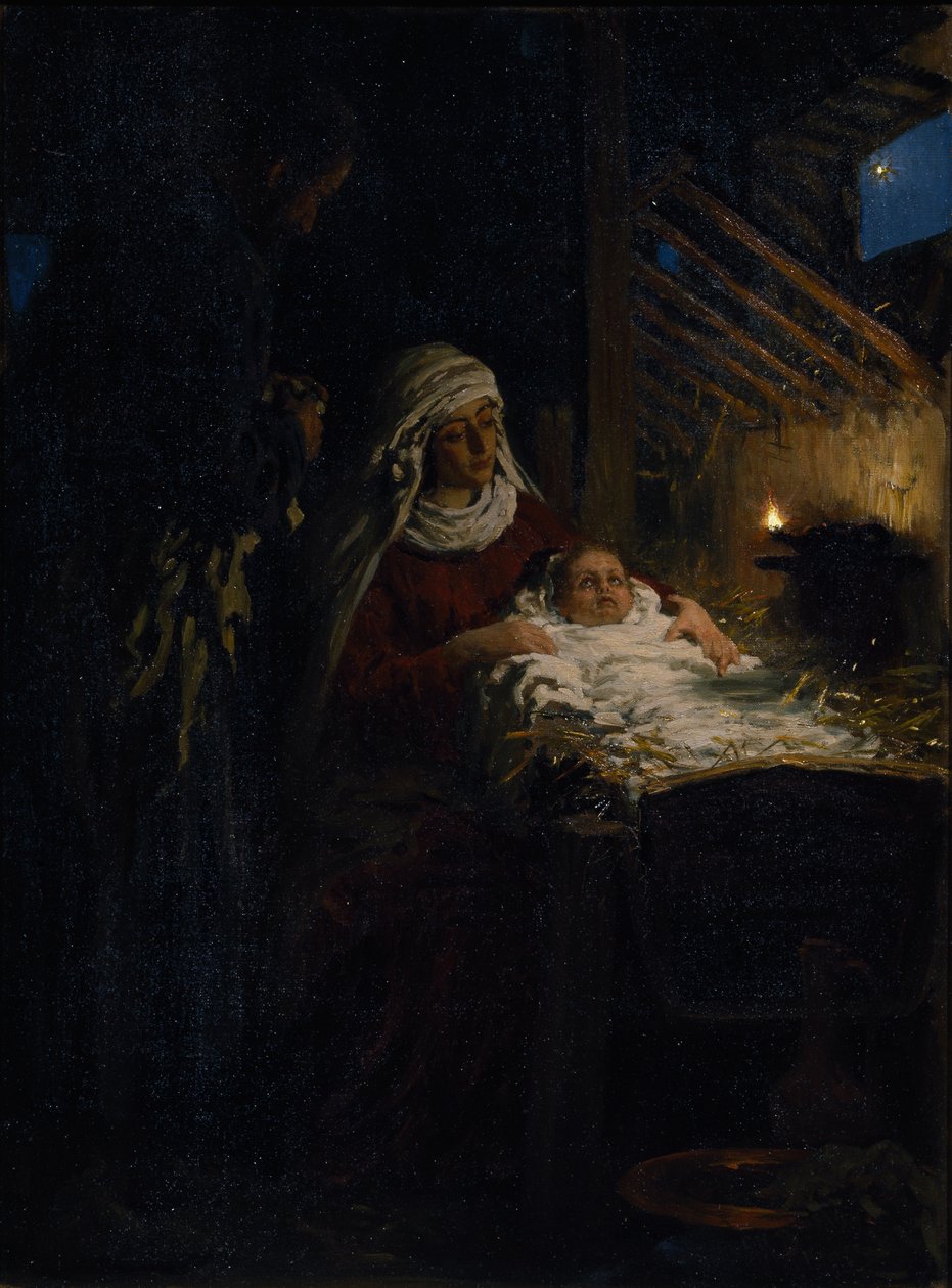 Narození Páně, 1890 od Ilya Efimovich Repin