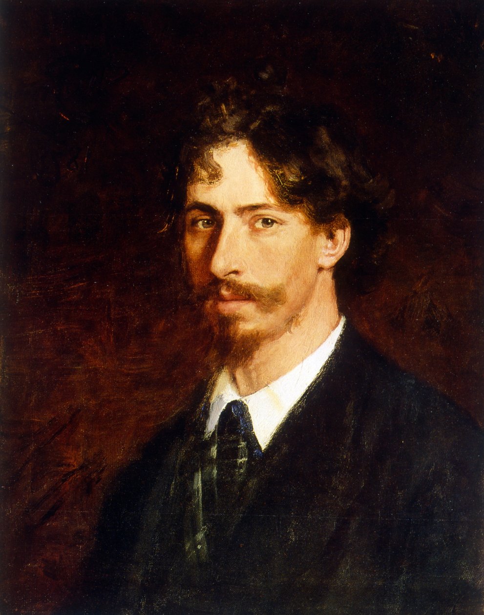 Portrét Ilji Repina od Ilya Efimovich Repin