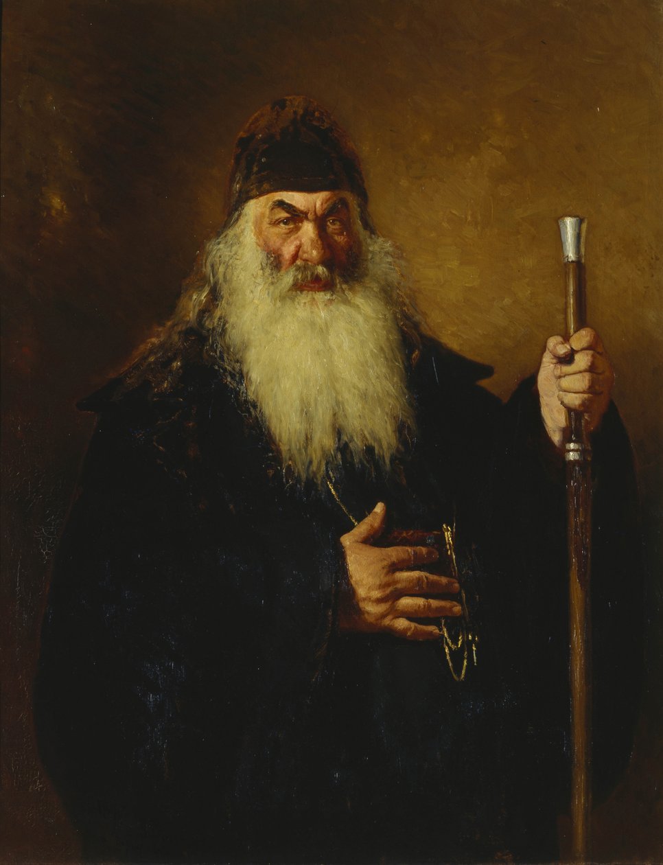 Protoděkan, 1877 od Ilya Efimovich Repin