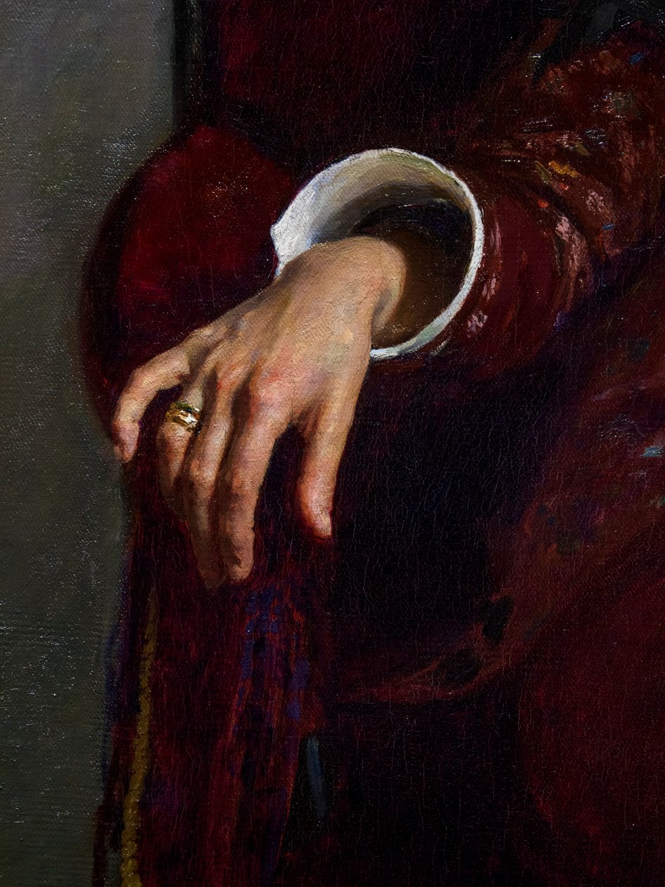 REST (detail) od Ilya Efimovich Repin