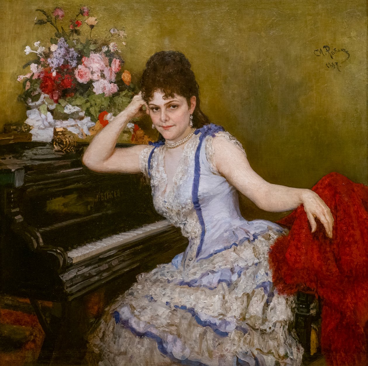 SOPHIE MENTEROVÁ od Ilya Efimovich Repin