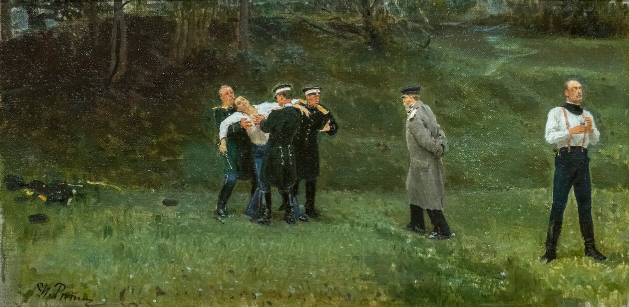 DUEL od Ilya Efimovich Repin