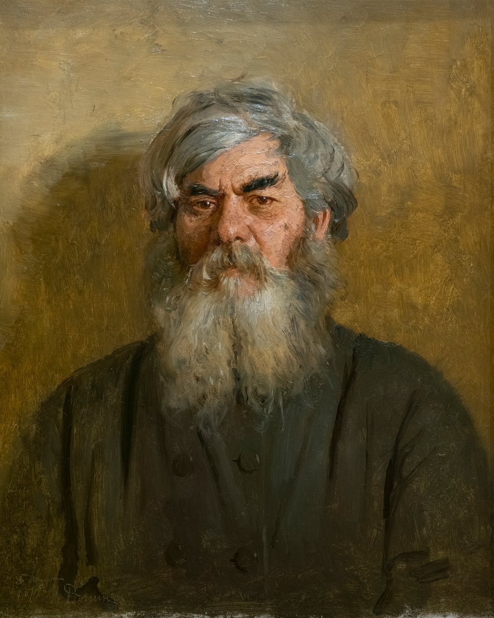 MUŽ SE ZLÝM OČEM od Ilya Efimovich Repin