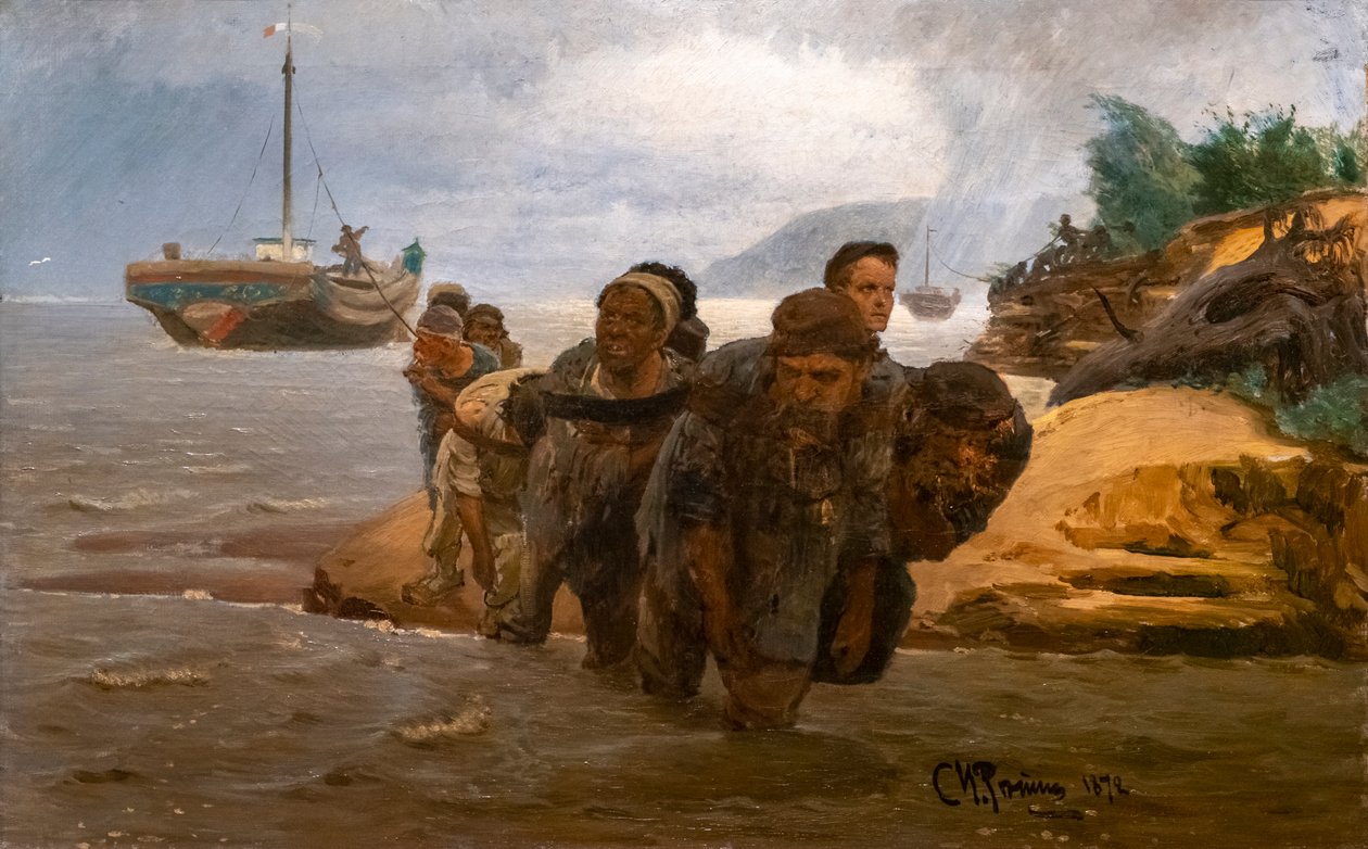 VĚŽE KŘEŽÍCÍ FORD od Ilya Efimovich Repin