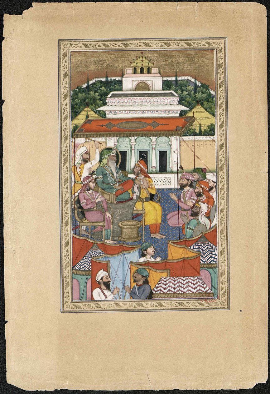 Maharaja Ranjit Singh, 1841. od Imam Bakhsh Lahori