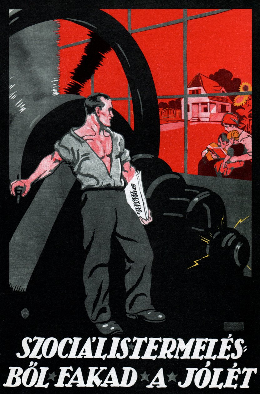Blahobyt pochází ze socialistické výroby od Imre (1881 1940) Foeldes
