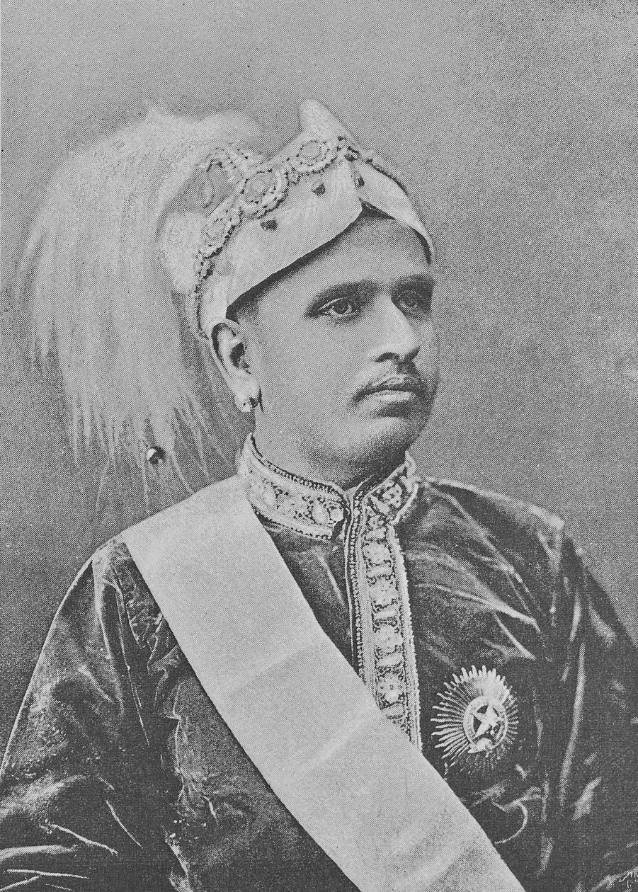 Moolam Thirunal z Travancore od Indian photographer