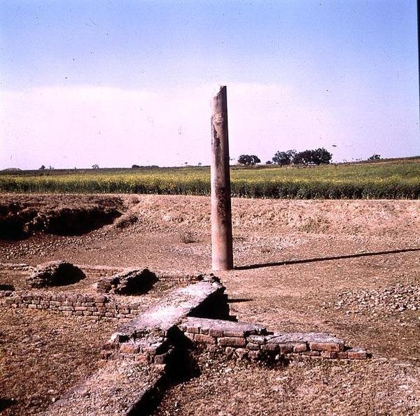 Pilíř císaře Ashoky (asi 264-223 př.nl) Mauryan (foto) (viz také 162926) od Indian