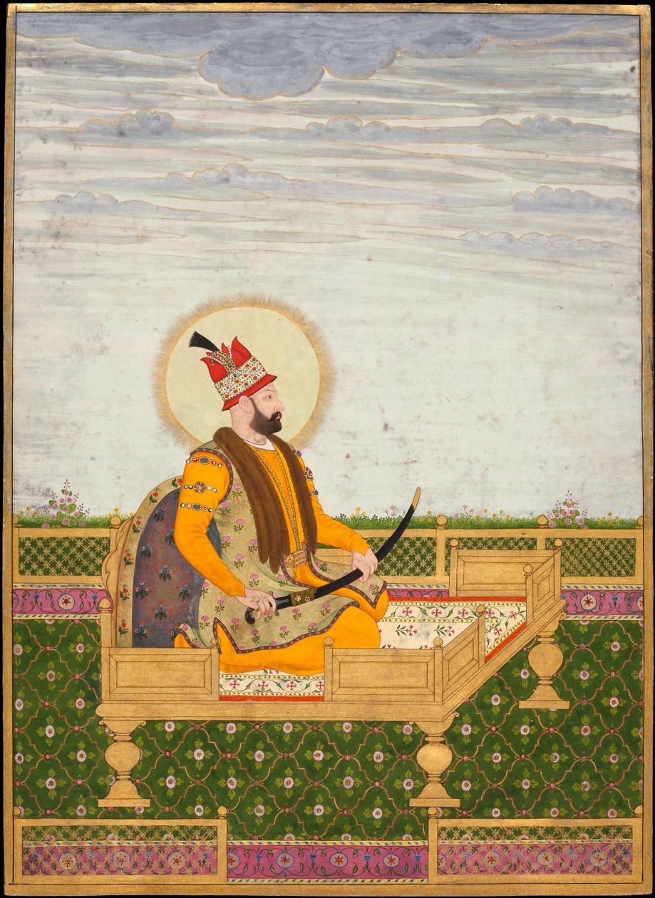 Portrét Nadera Shaha od Indian Art
