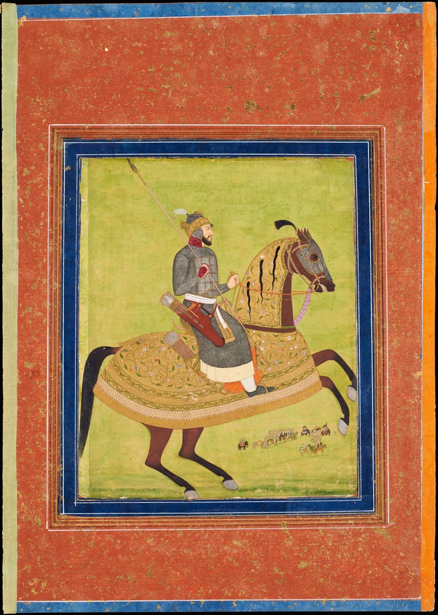 Princ Azam Shah na koni od Indian Art