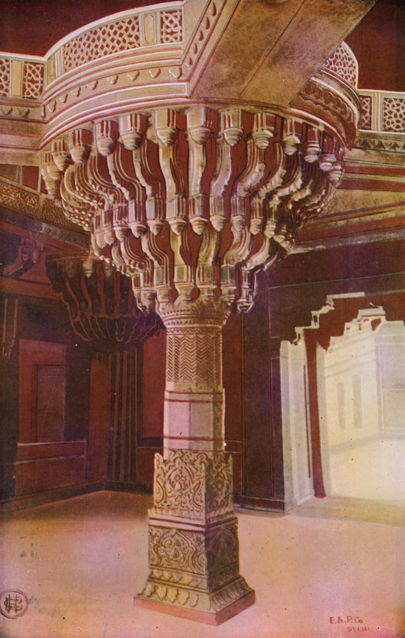 Agra: Chausath Khamba, Fatehpur Sikri, Agra (barevné foto) od Indian photographer