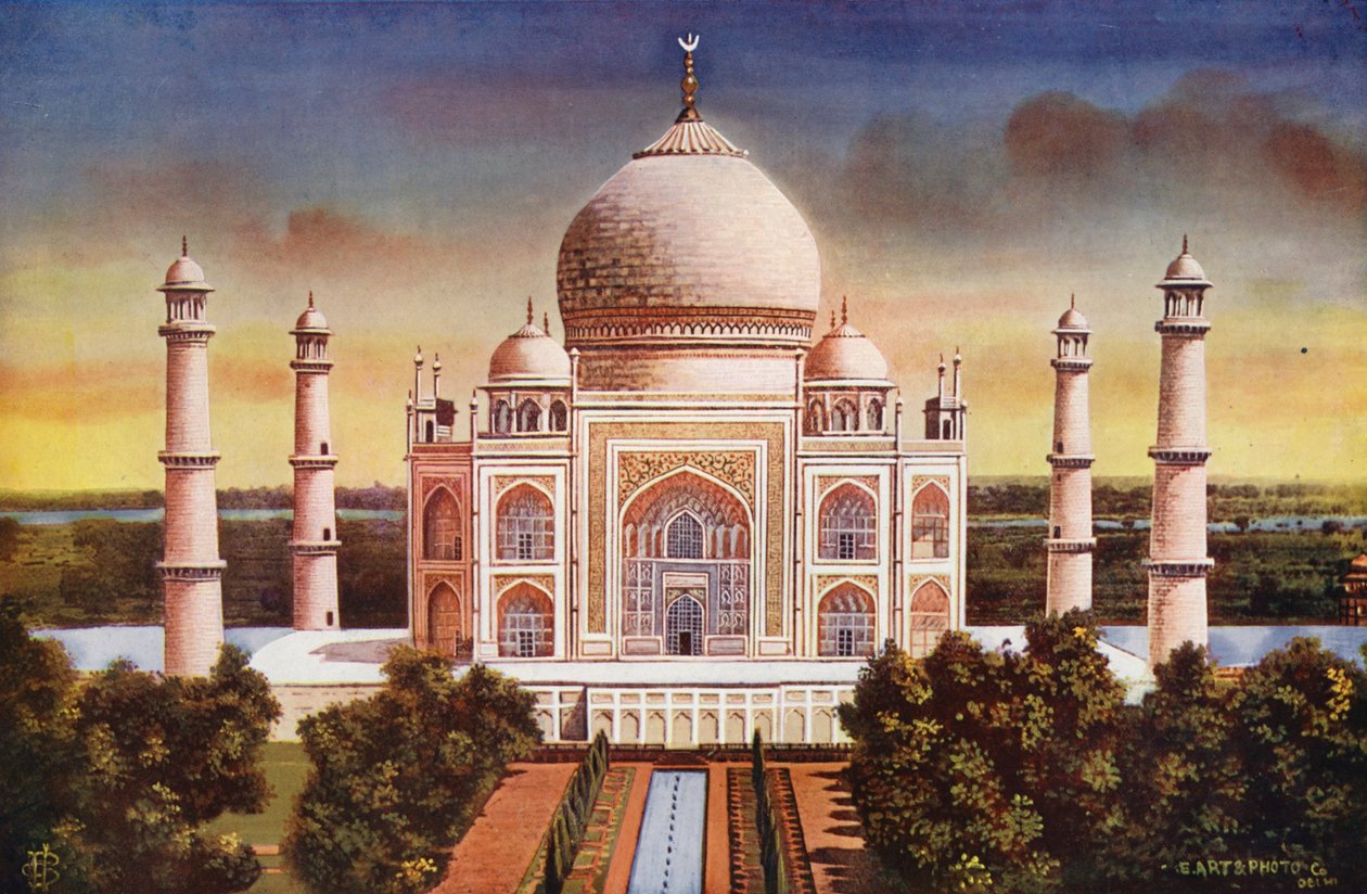 Agra: (barevné foto) od Indian photographer