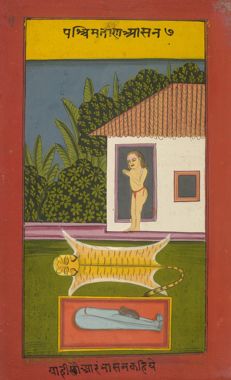 Přidat 24099 f.9 A jogín, ilustrace z 