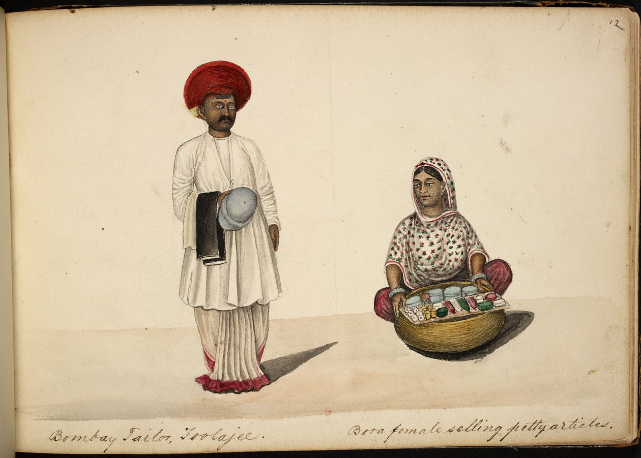 Bombajský krejčí; Bohori žena podomní obchodník od Indian School