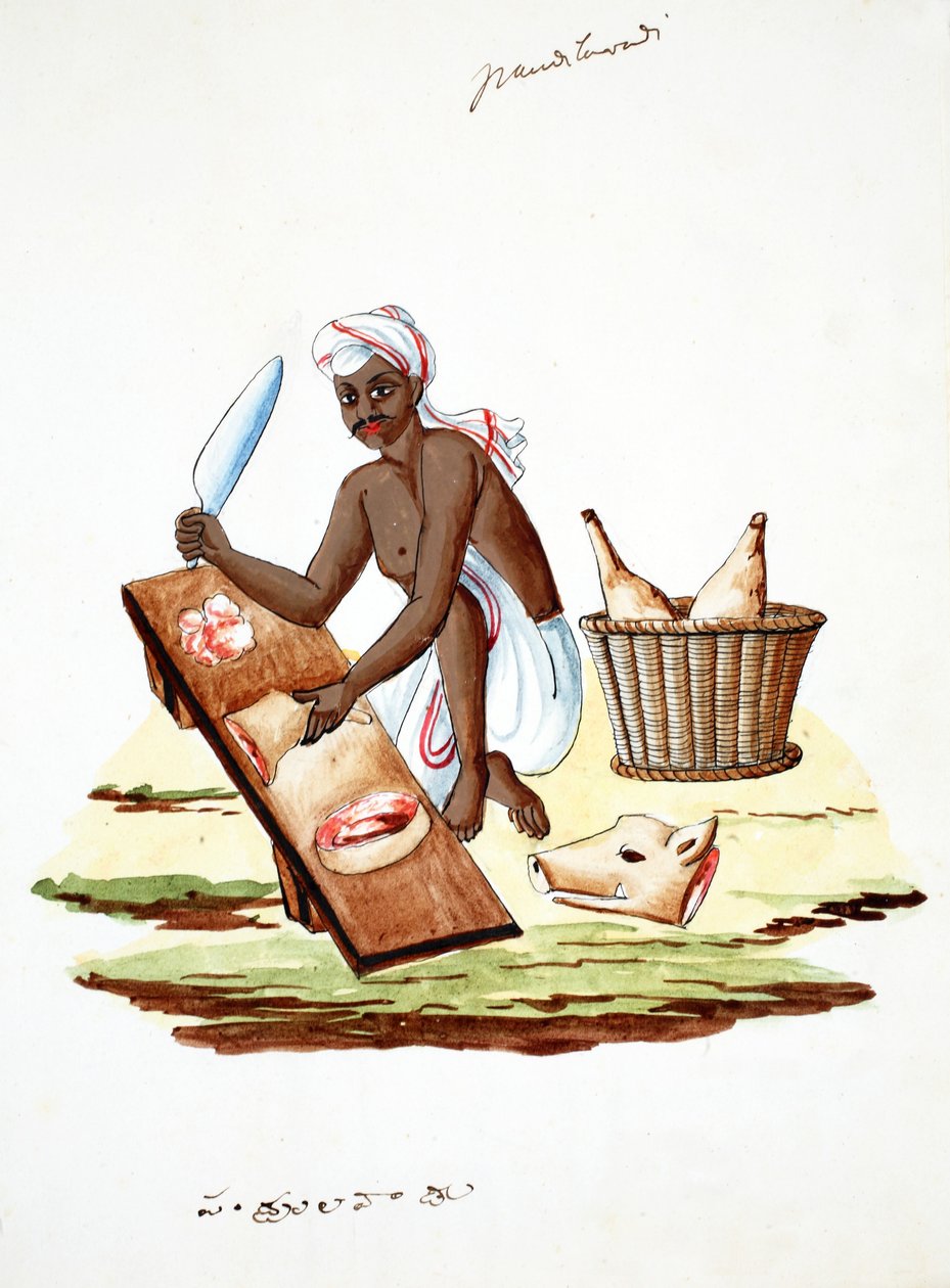 Řezník (wc na papíře) od Indian School