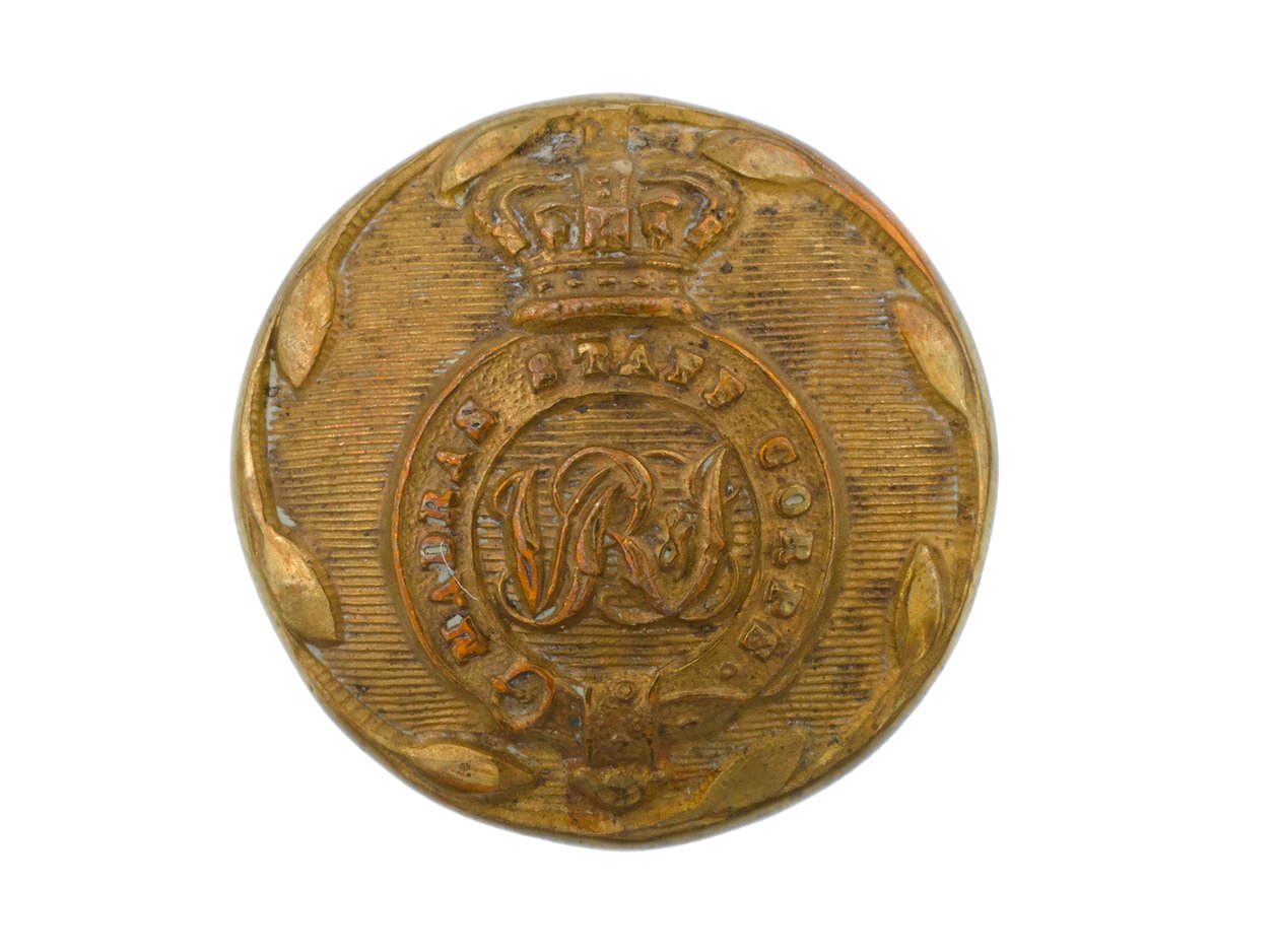 Button, Madras Staff Corps, 1876-1891 od Indian School