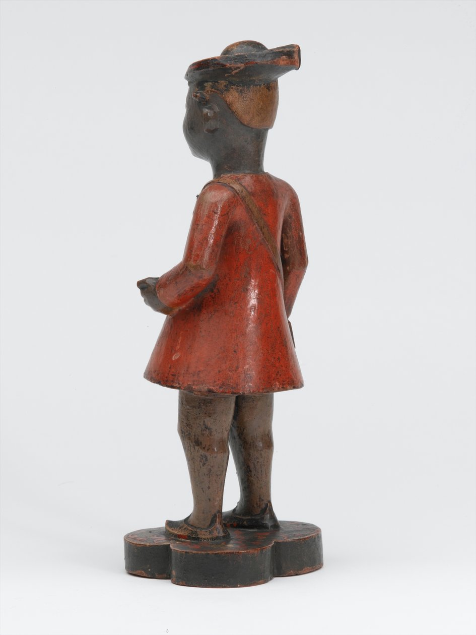 Vyřezávaná dřevěná školní figurka sepoye Madraské armády, kolem roku 1785 od Indian School