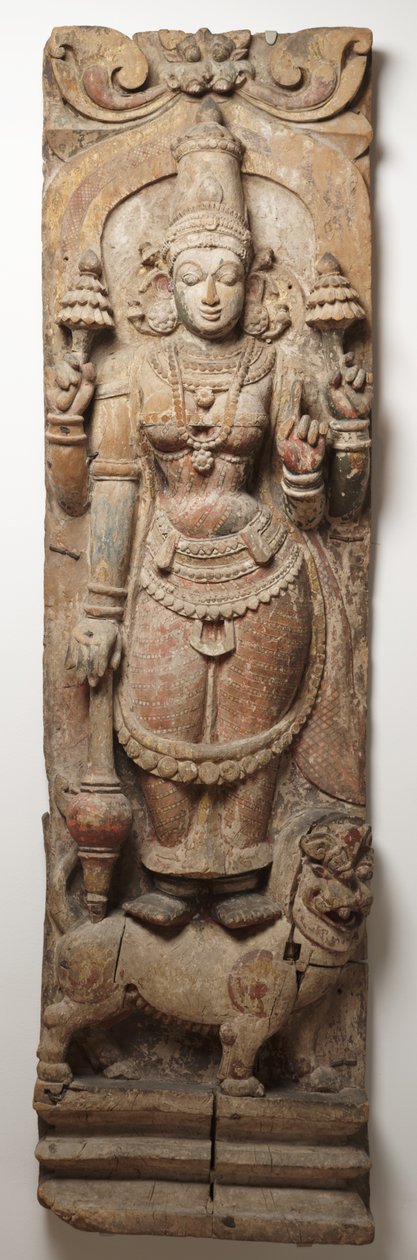 Durga, c.15th?-18th století od Indian School