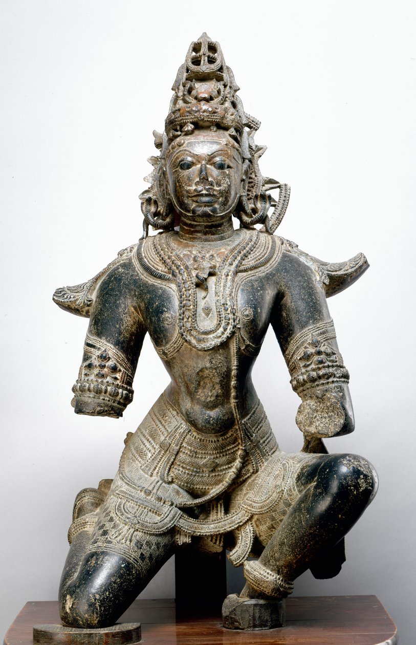 Garuda, z Mandla Fort, Madhya Pradesh, 1200 nl (černý kámen) od Indian School