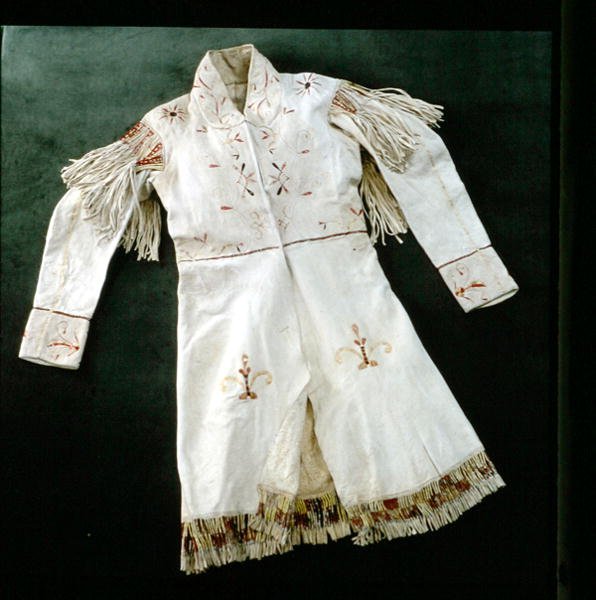 JJ Audubons (1785-1851) zdobený kabát (textil) od Indian School