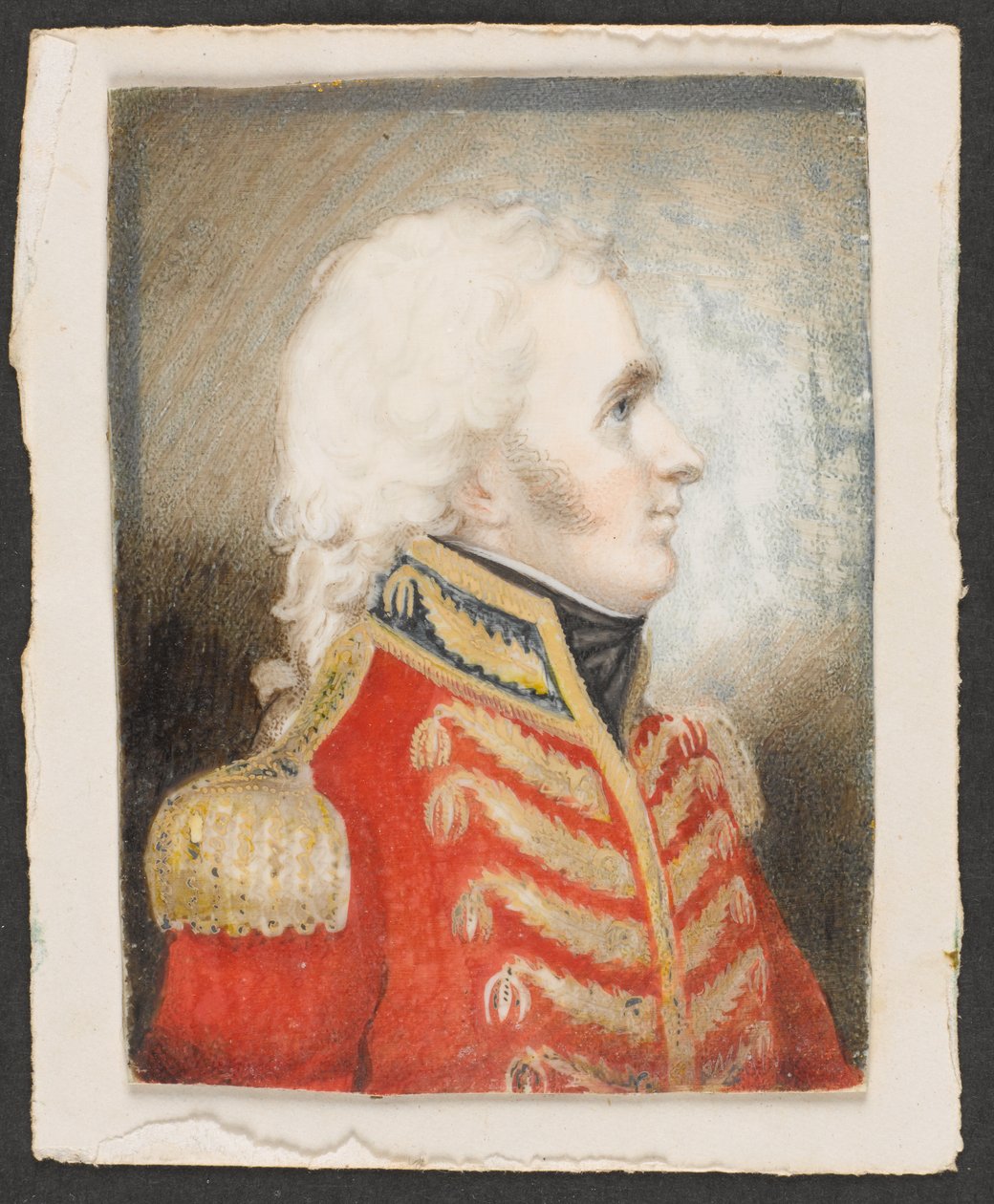 Poručík John Malcolm, armáda Madras, circa 1795 od Indian School