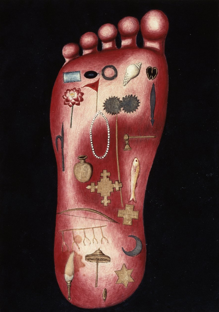 MSS EUR C 116/1 f.193r Noha Rámy, z hinduistického eposu 