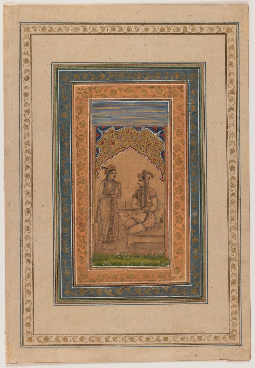 Miniatura (recto of 375850) od Indian School