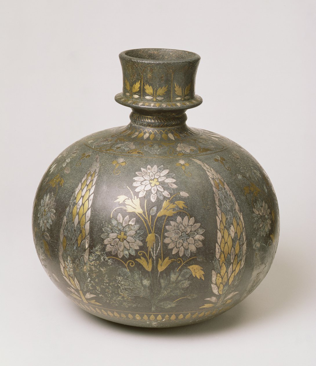 Mughal Flask (kovářství) od Indian School