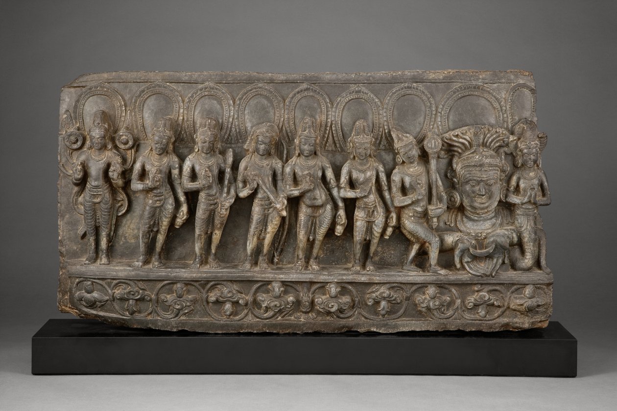 Navagraha, cca 950-1000 od Indian School