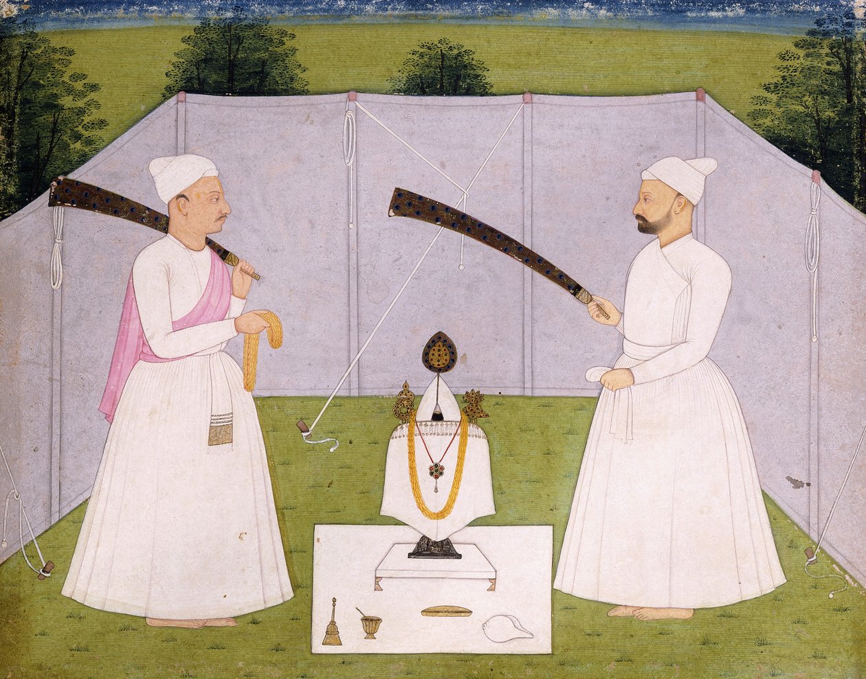 Pandits navštěvující Balwant Singh