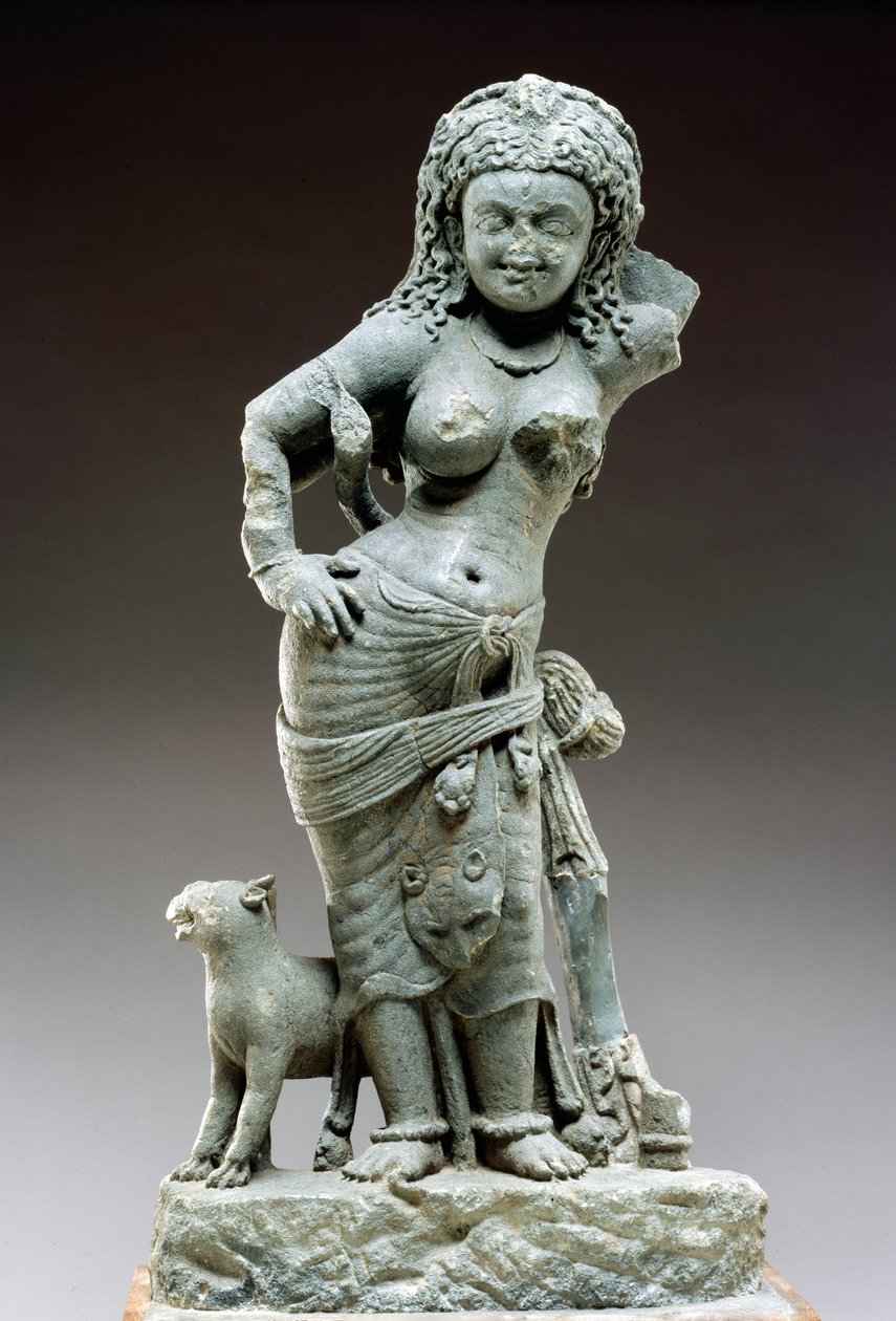 Parvati, kultura Samlaji, 500 n. l. (břidlice) od Indian School