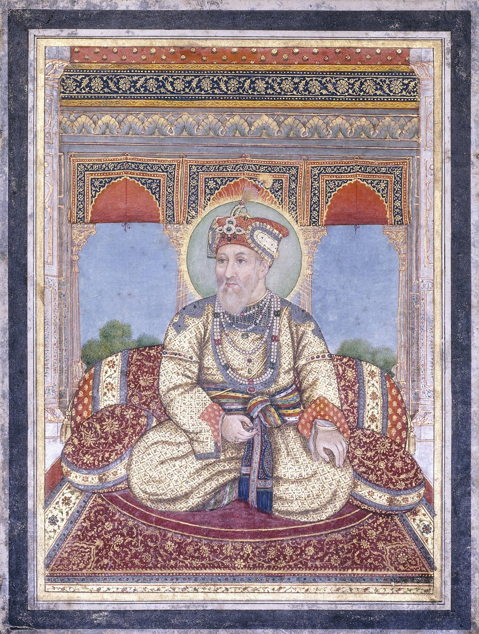 Portrét Akbar Shah II, počátek 19. století od Indian School