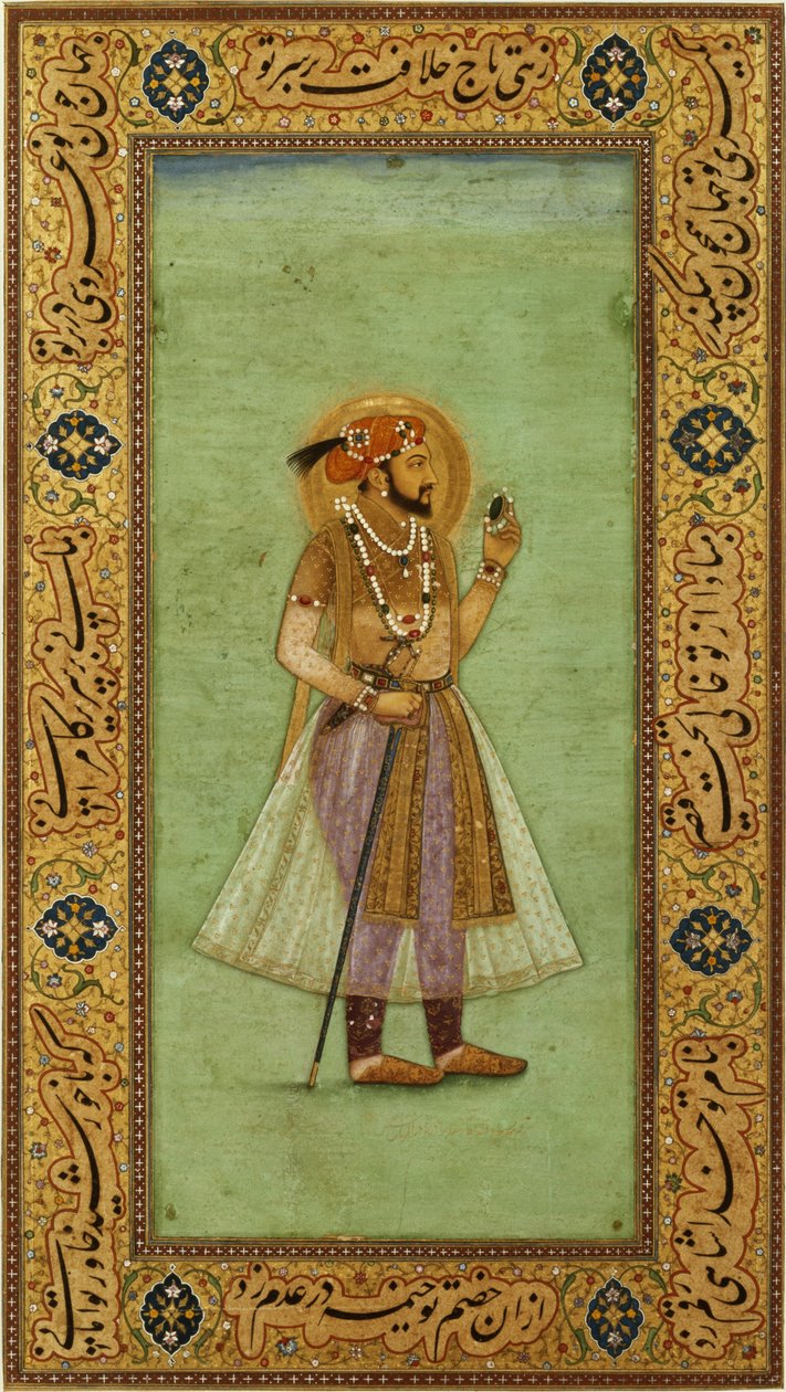 Portrét Šáha Džahána od Indian School